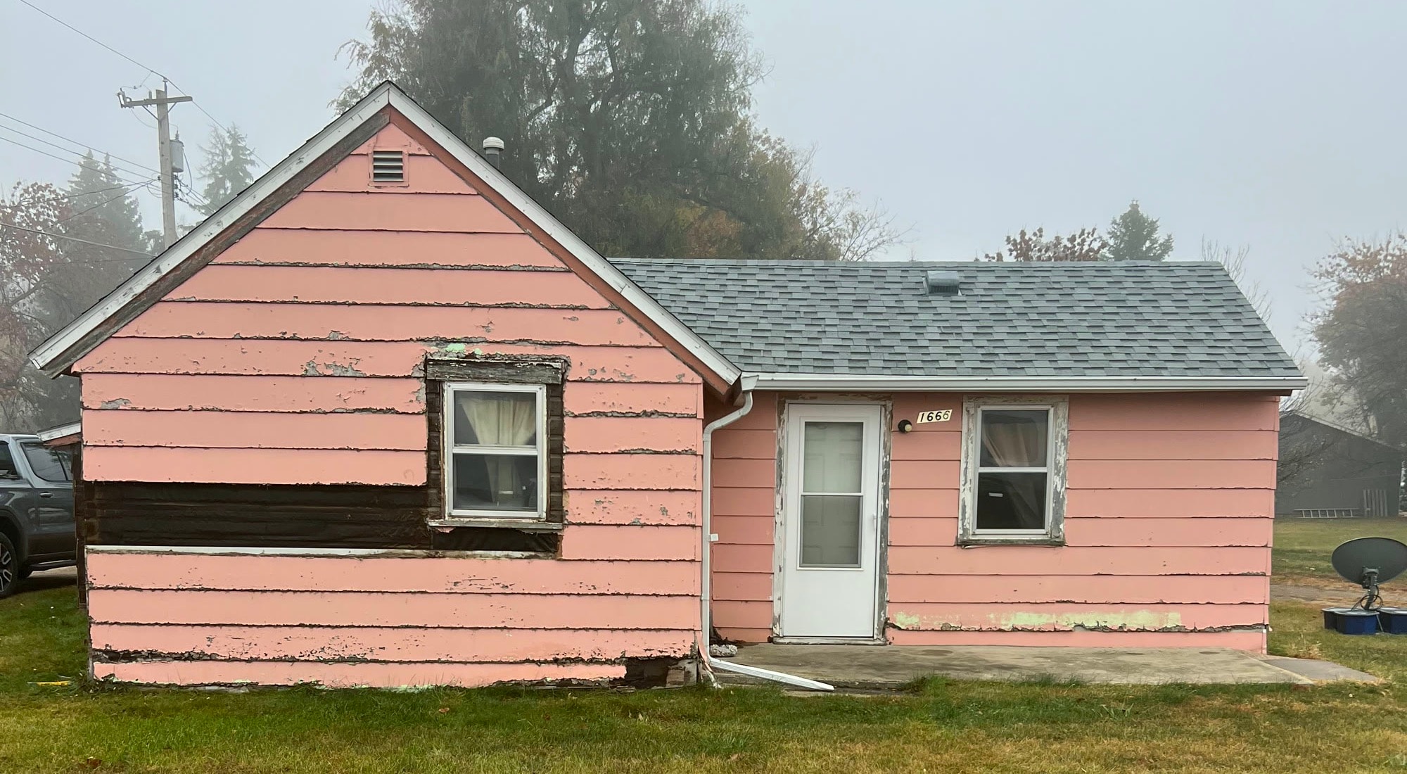 Cottage Re-Side — before